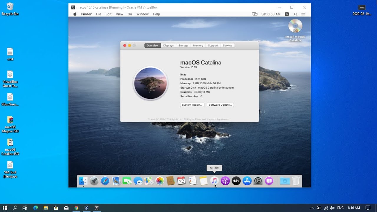 latest virtualbox for mac requirements